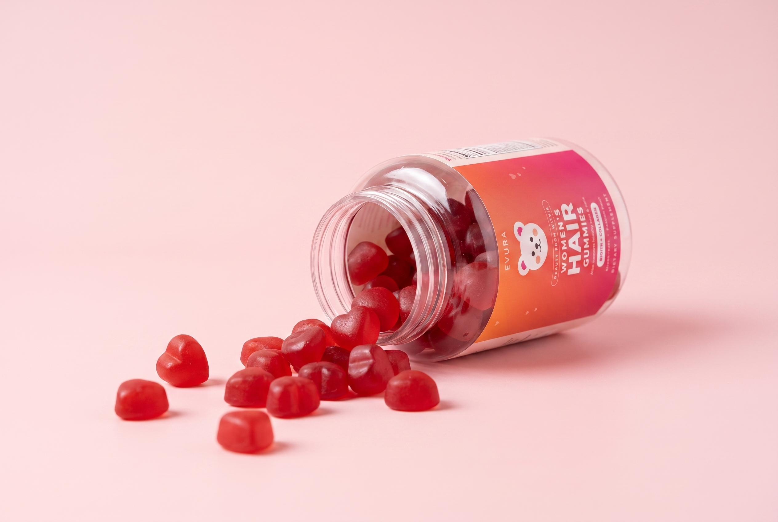 EVURA jar with gummies